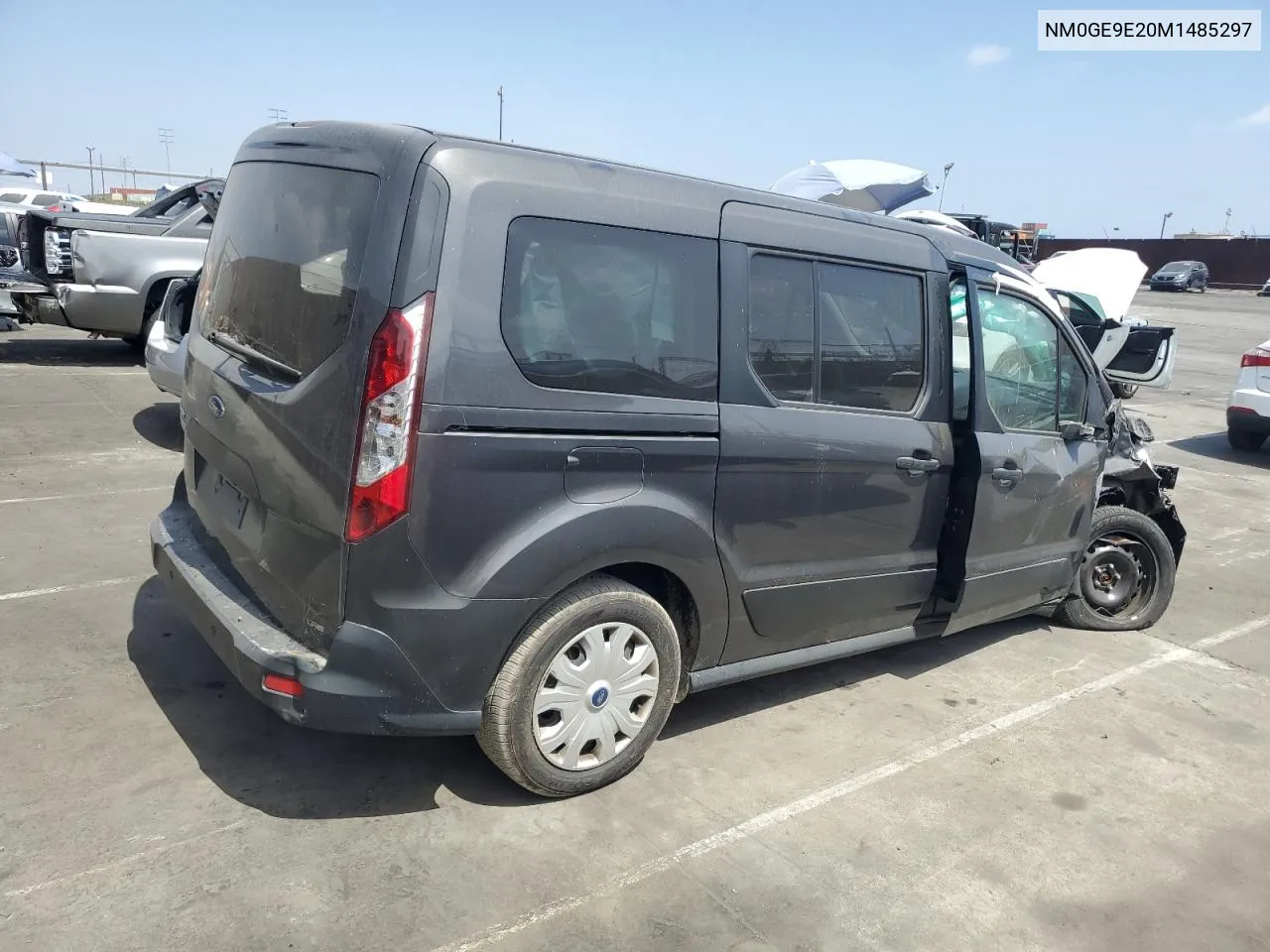 2021 Ford Transit Connect Xl VIN: NM0GE9E20M1485297 Lot: 59596214