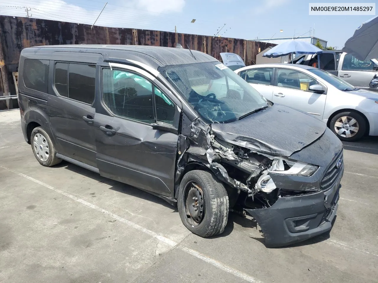 2021 Ford Transit Connect Xl VIN: NM0GE9E20M1485297 Lot: 59596214