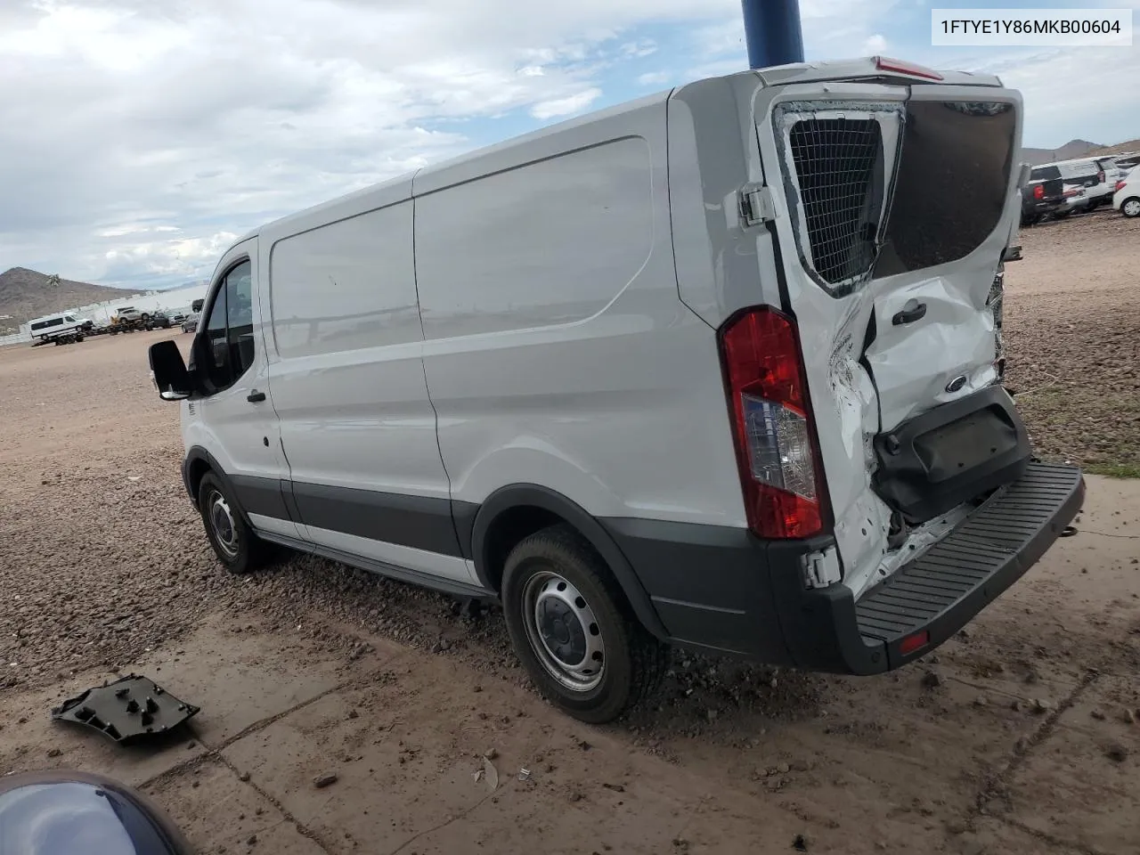 1FTYE1Y86MKB00604 2021 Ford Transit T-150