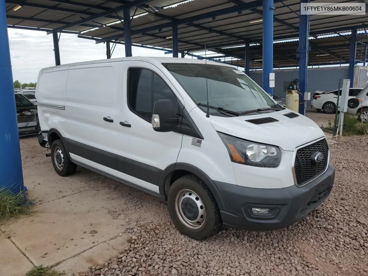 2021 Ford Transit T-150 VIN: 1FTYE1Y86MKB00604 Lot: 69333594