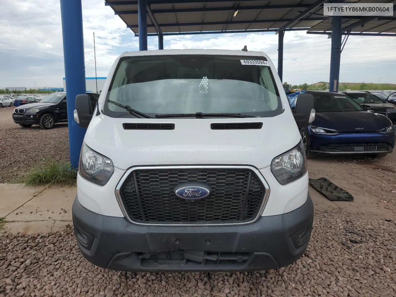 1FTYE1Y86MKB00604 2021 Ford Transit T-150