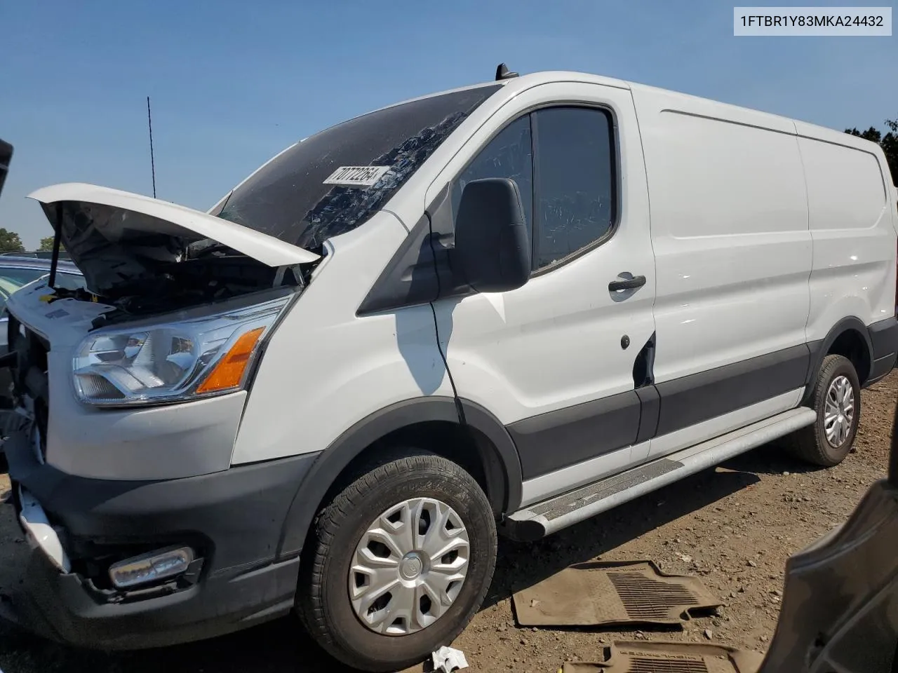 1FTBR1Y83MKA24432 2021 Ford Transit T-250