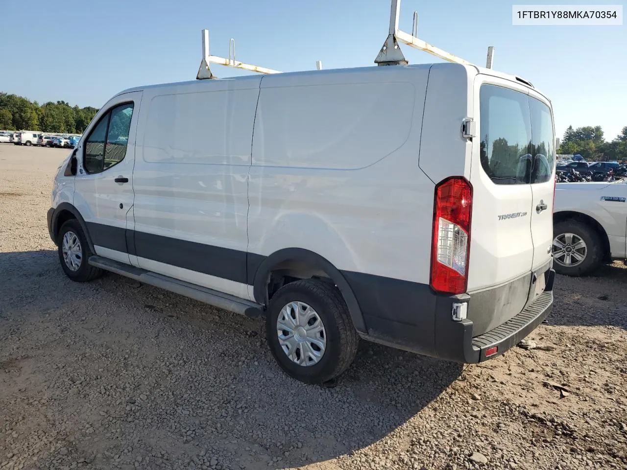 2021 Ford Transit T-250 VIN: 1FTBR1Y88MKA70354 Lot: 70822714