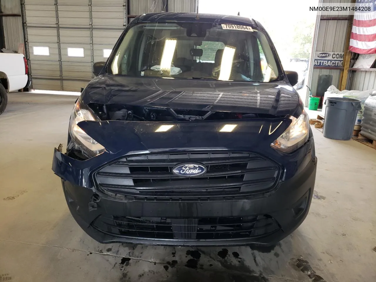 2021 Ford Transit Connect Xl VIN: NM0GE9E23M1484208 Lot: 70918064