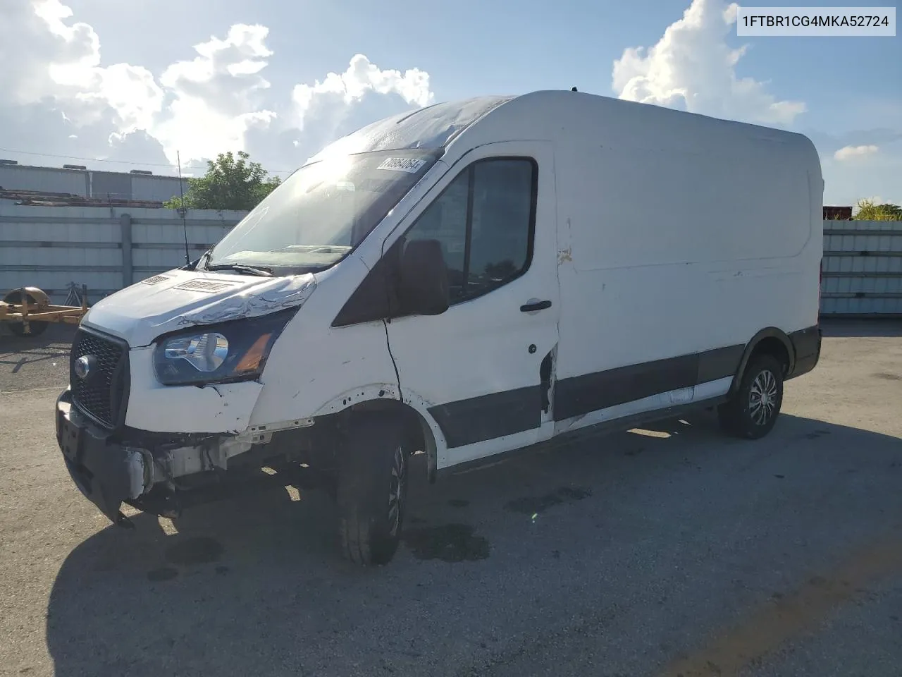 1FTBR1CG4MKA52724 2021 Ford Transit T-250