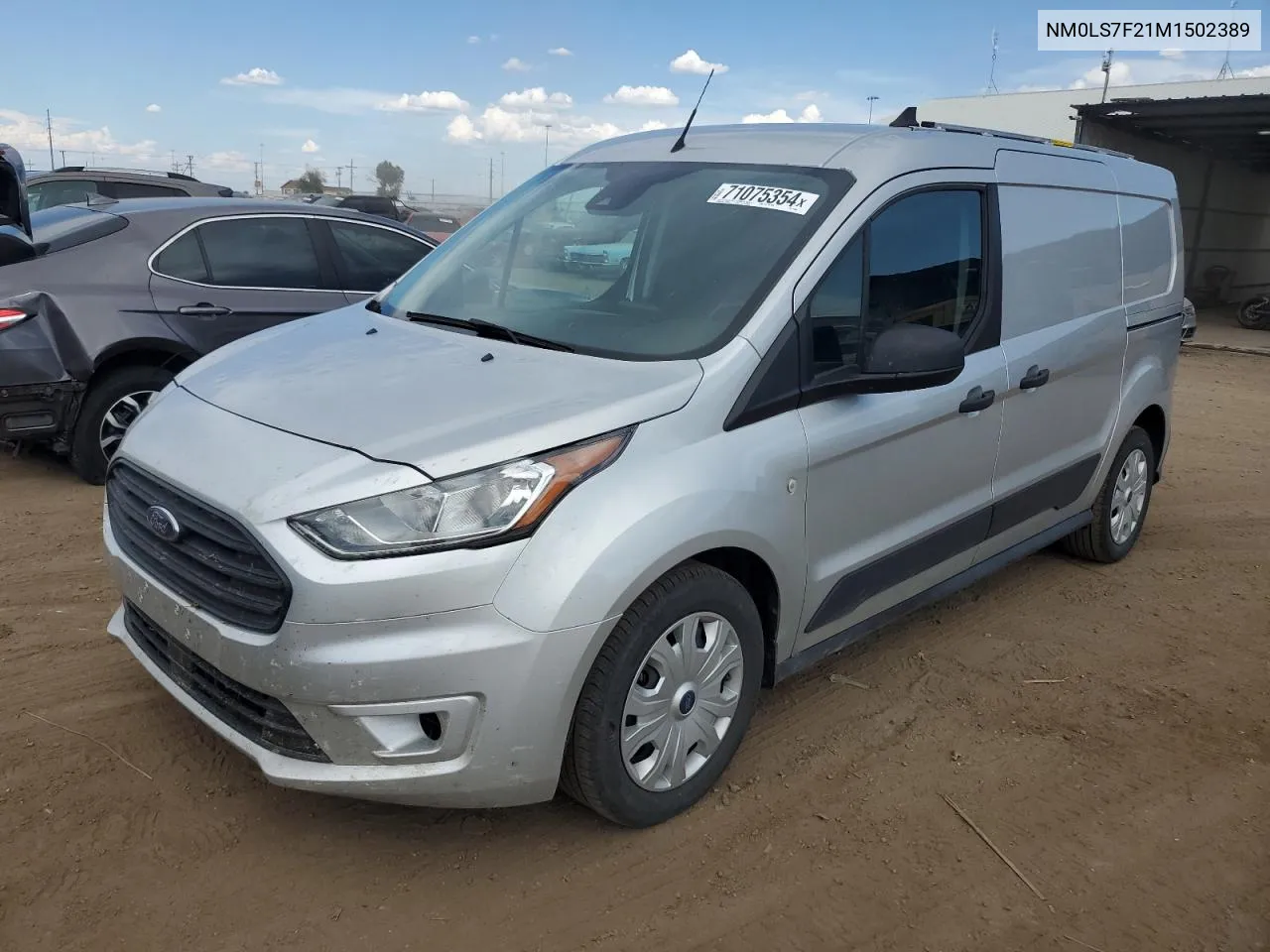 NM0LS7F21M1502389 2021 Ford Transit Connect Xlt