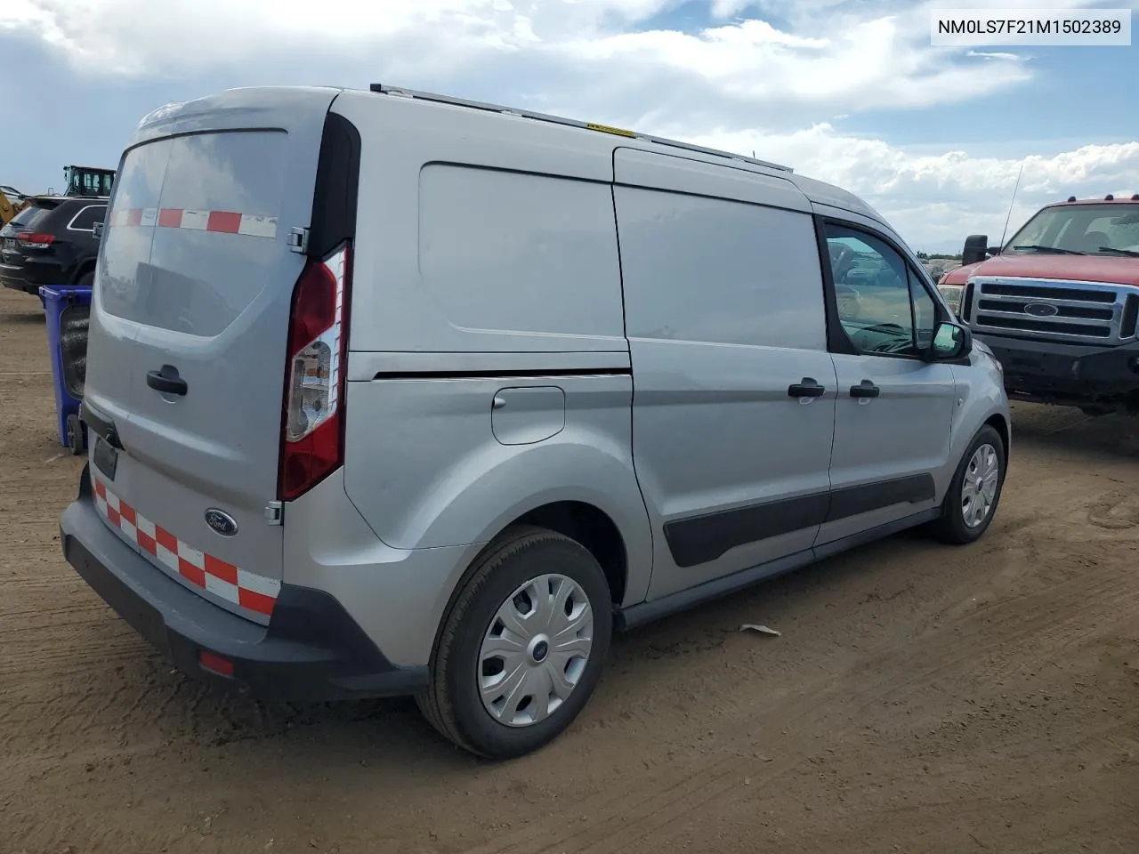 NM0LS7F21M1502389 2021 Ford Transit Connect Xlt