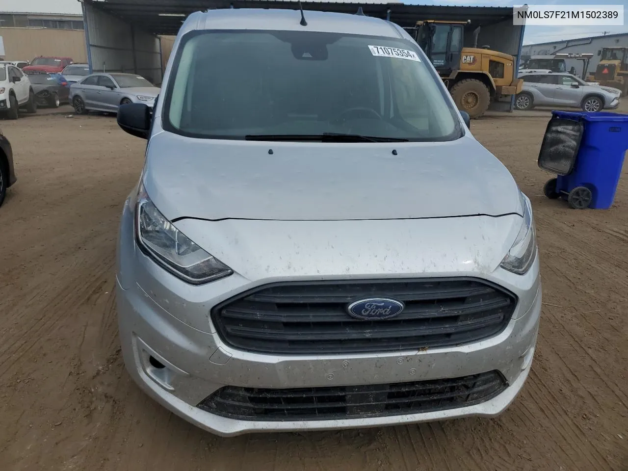 2021 Ford Transit Connect Xlt VIN: NM0LS7F21M1502389 Lot: 71075354