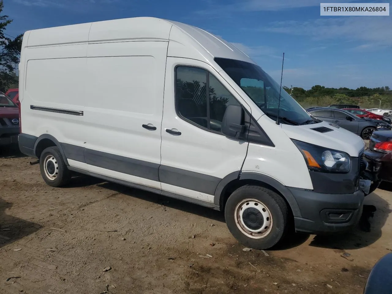 2021 Ford Transit T-250 VIN: 1FTBR1X80MKA26804 Lot: 72420094