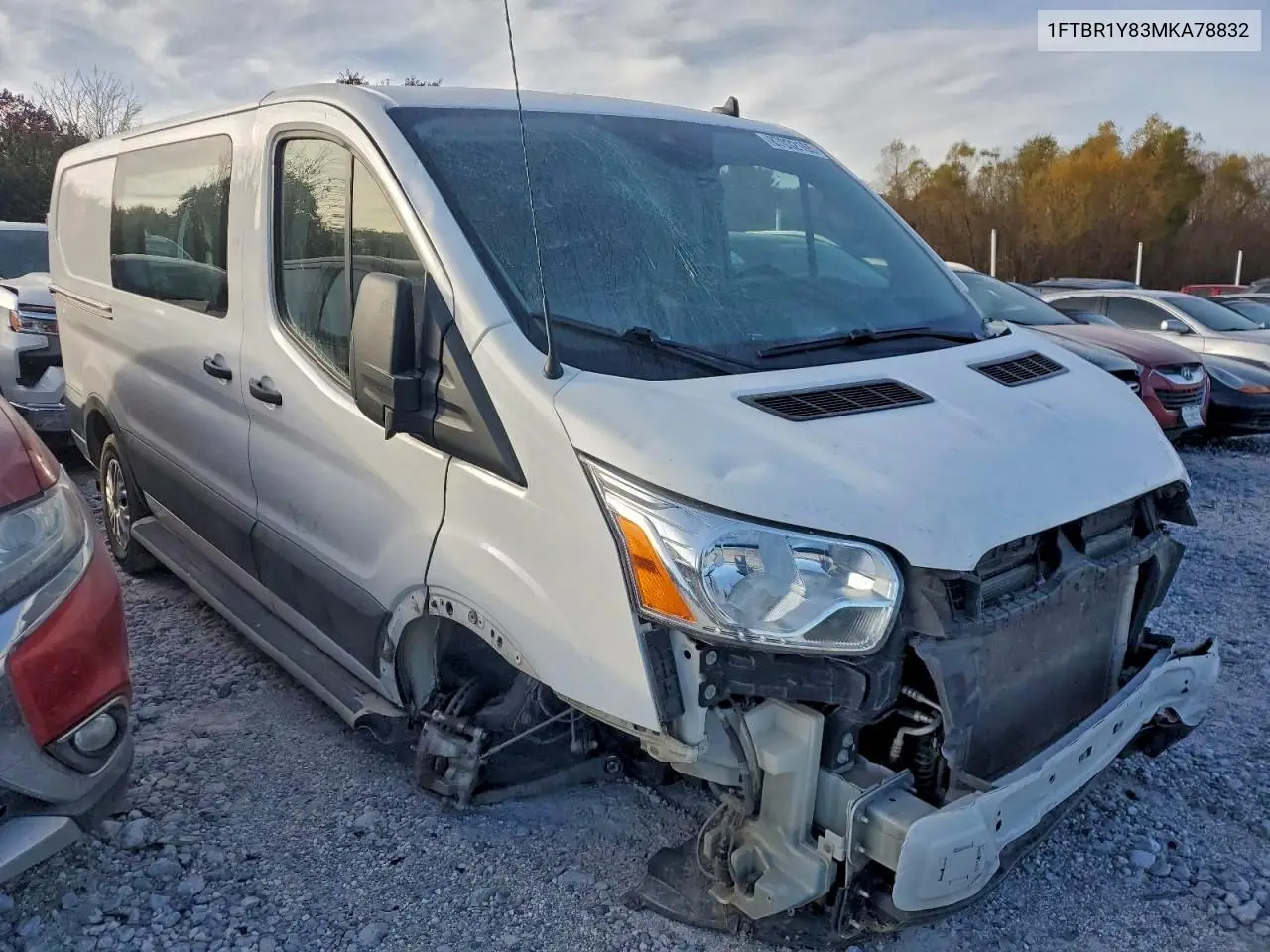 1FTBR1Y83MKA78832 2021 Ford Transit T-250