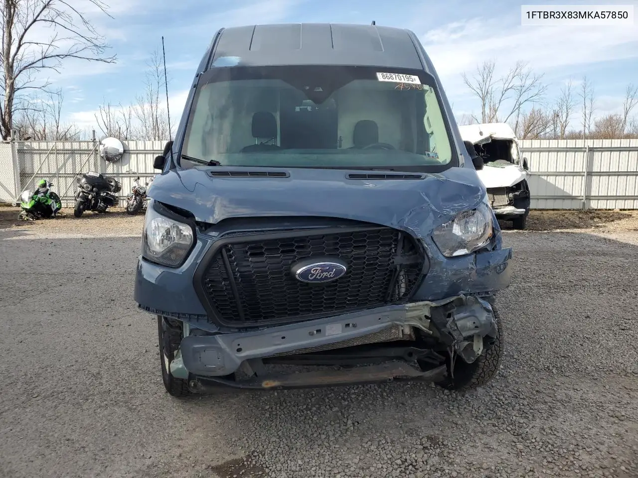 1FTBR3X83MKA57850 2021 Ford Transit T-250