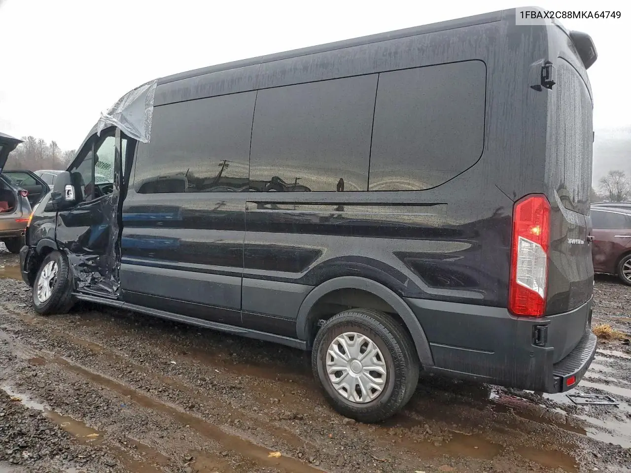 1FBAX2C88MKA64749 2021 Ford Transit T-350