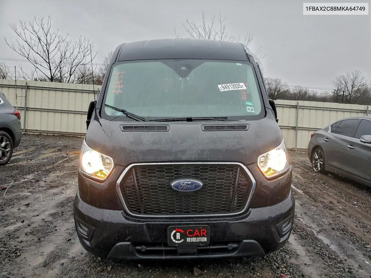 1FBAX2C88MKA64749 2021 Ford Transit T-350
