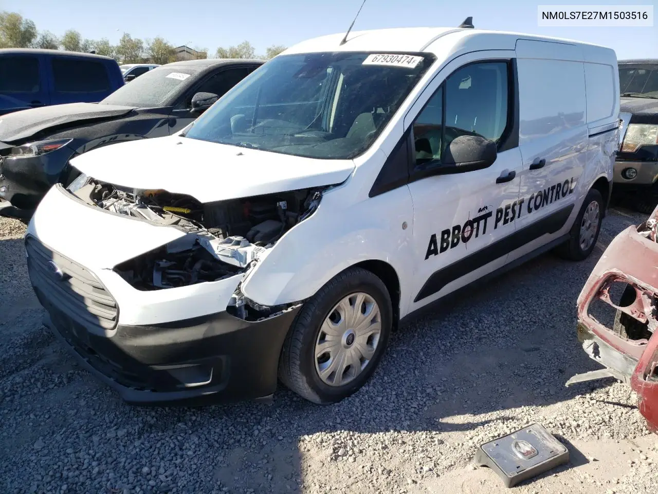 NM0LS7E27M1503516 2021 Ford Transit Connect Xl