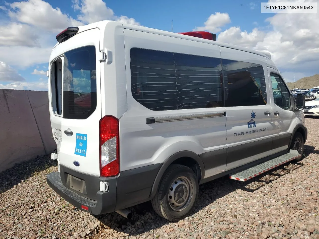 1FTYE1C81NKA50543 2022 Ford Transit T-150