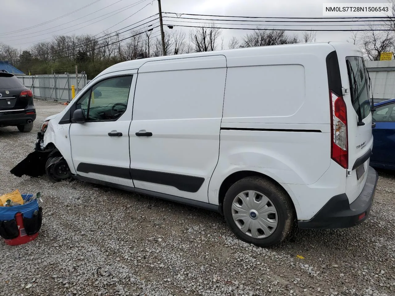 2022 Ford Transit Connect Xlt VIN: NM0LS7T28N1506543 Lot: 47214474