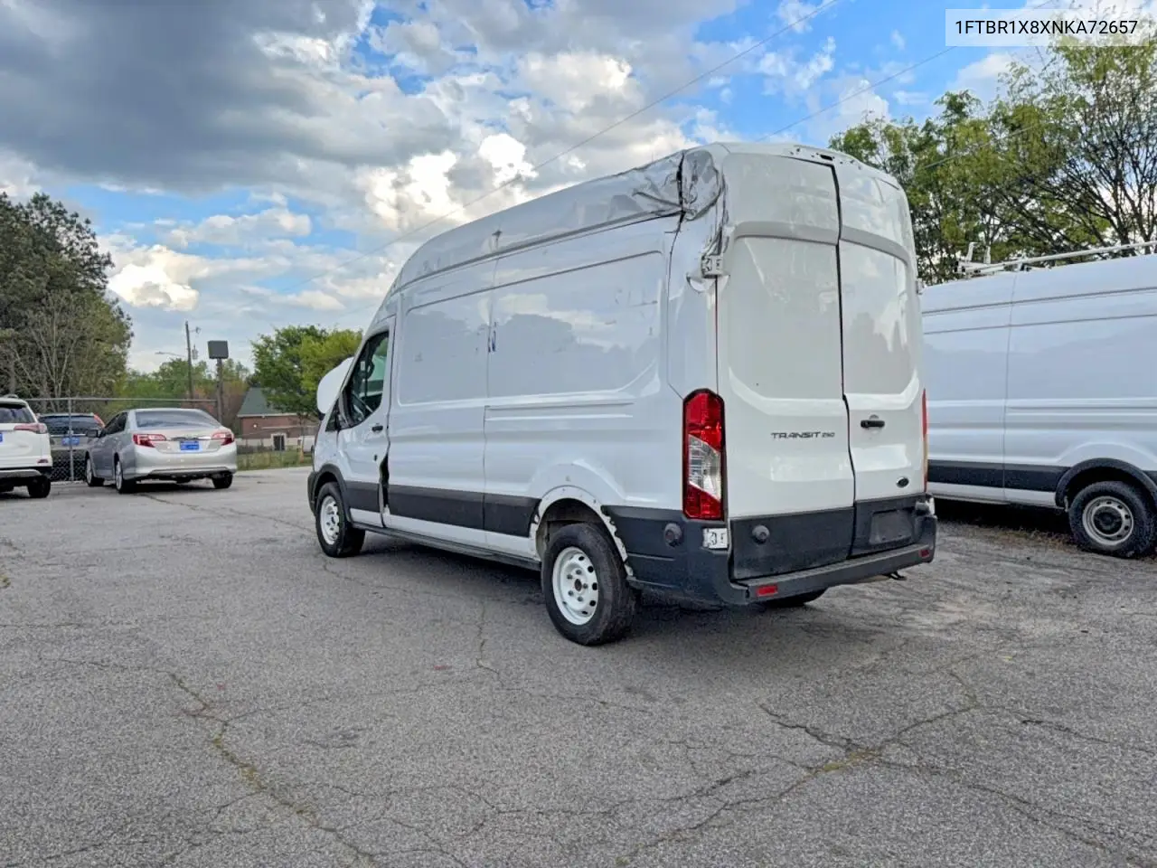 1FTBR1X8XNKA72657 2022 Ford Transit T-250