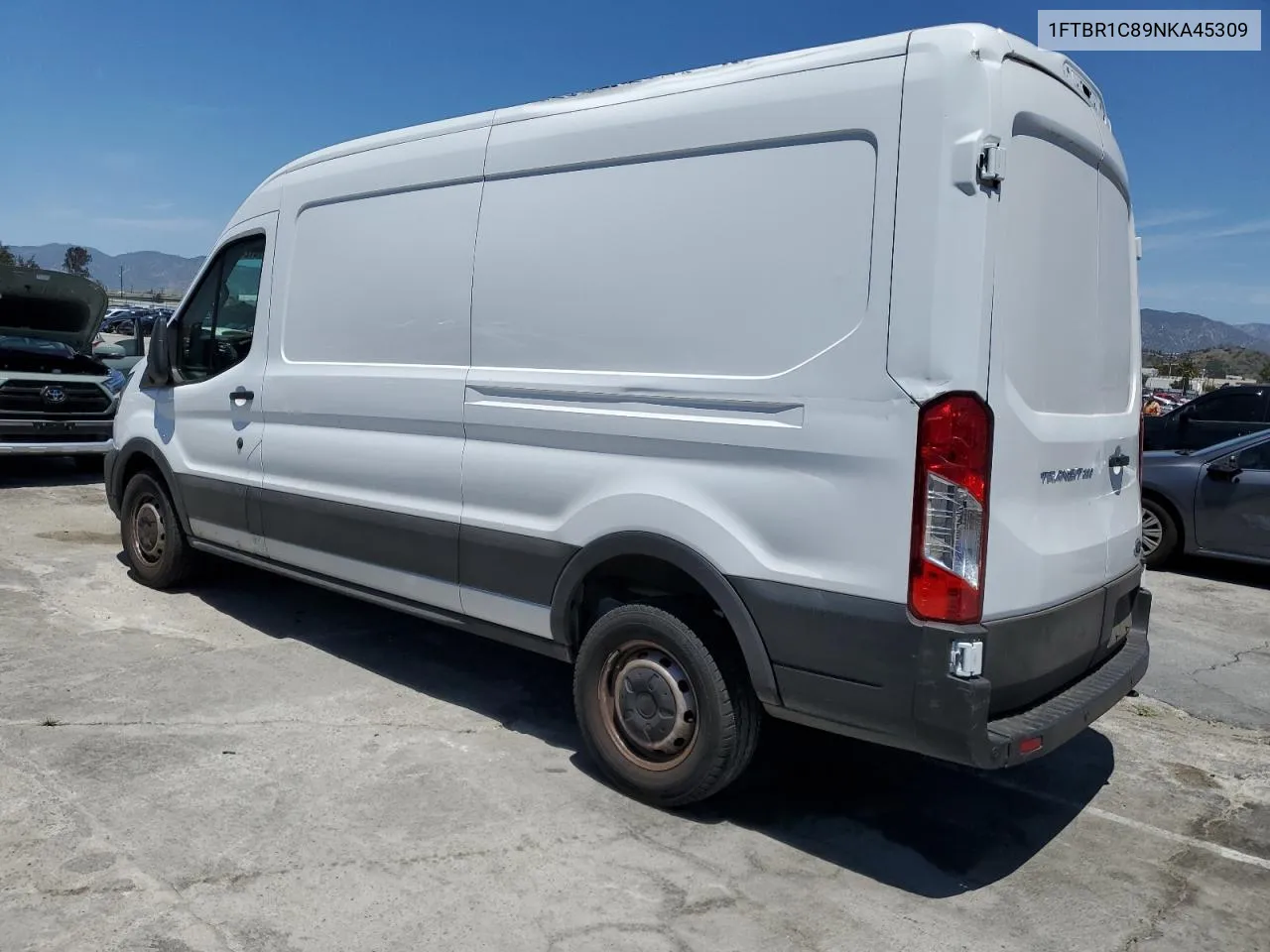 1FTBR1C89NKA45309 2022 Ford Transit T-250