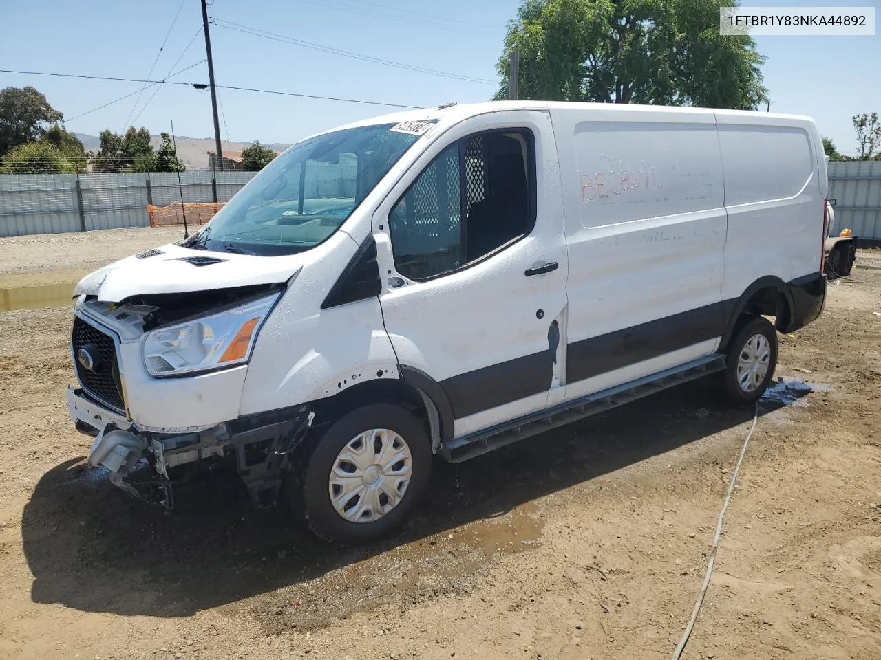 2022 Ford Transit T-250 VIN: 1FTBR1Y83NKA44892 Lot: 54639774