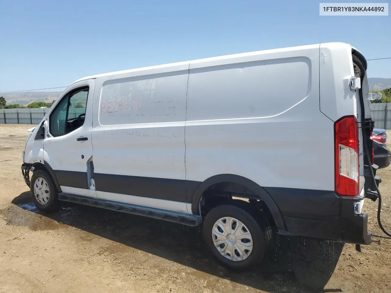 2022 Ford Transit T-250 VIN: 1FTBR1Y83NKA44892 Lot: 54639774