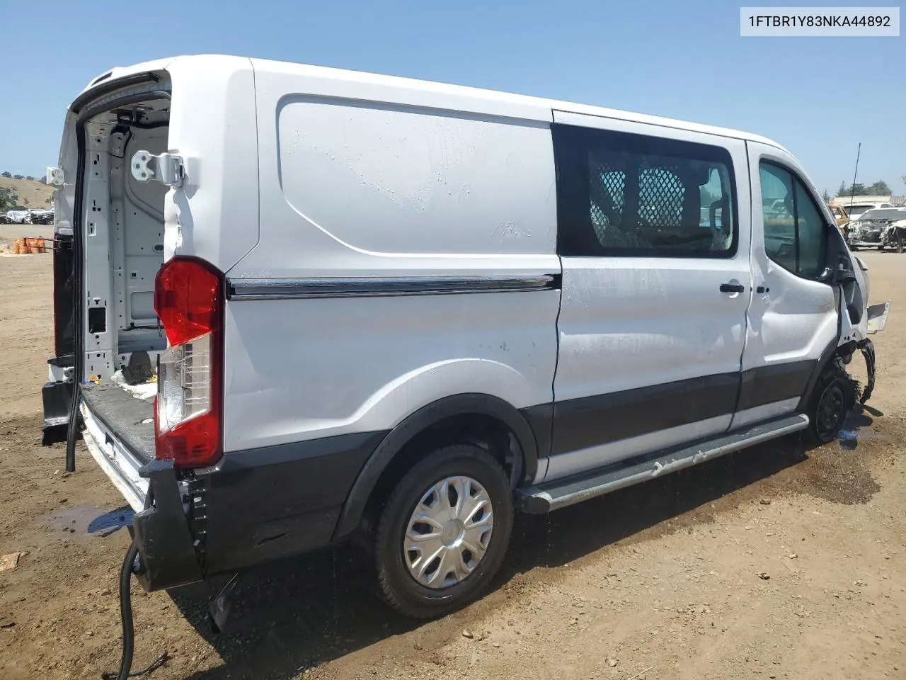 2022 Ford Transit T-250 VIN: 1FTBR1Y83NKA44892 Lot: 54639774