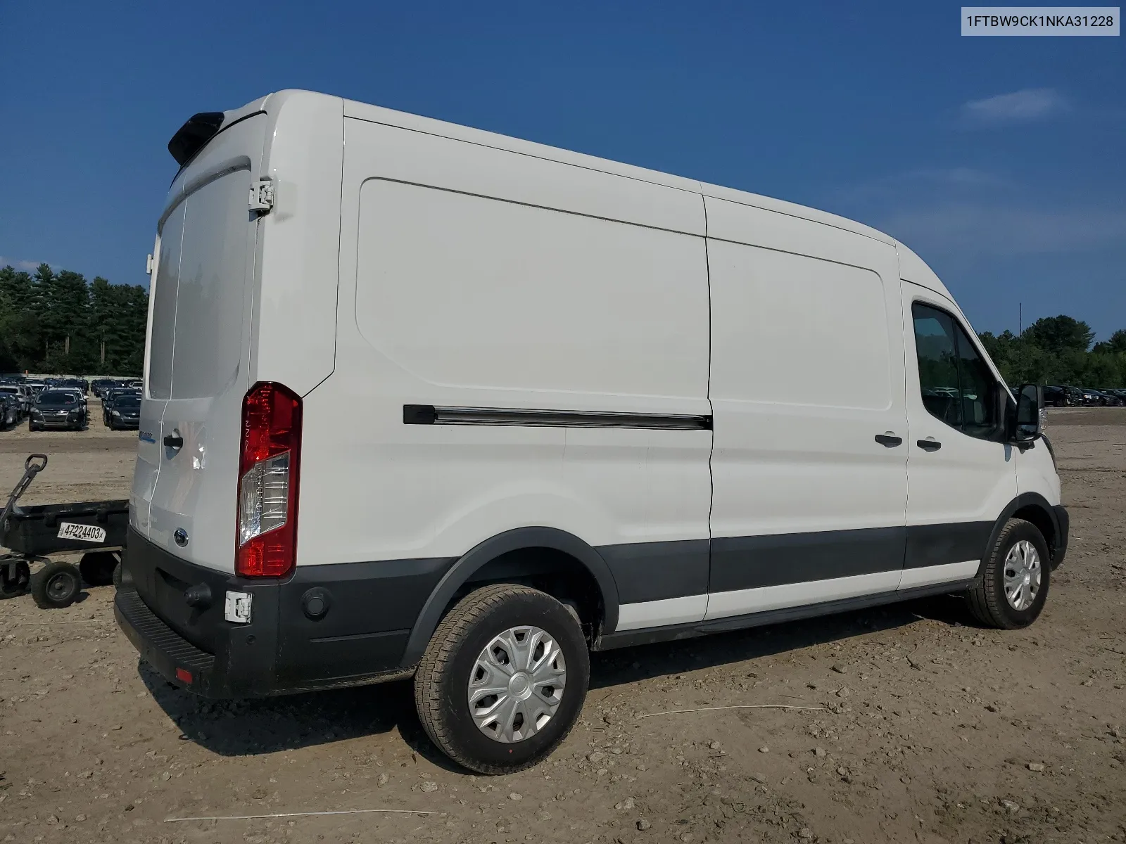 1FTBW9CK1NKA31228 2022 Ford Transit T-350