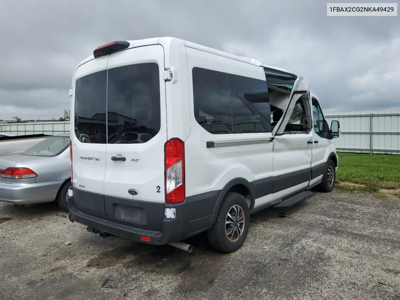 2022 Ford Transit T-350 VIN: 1FBAX2CG2NKA49429 Lot: 66320544