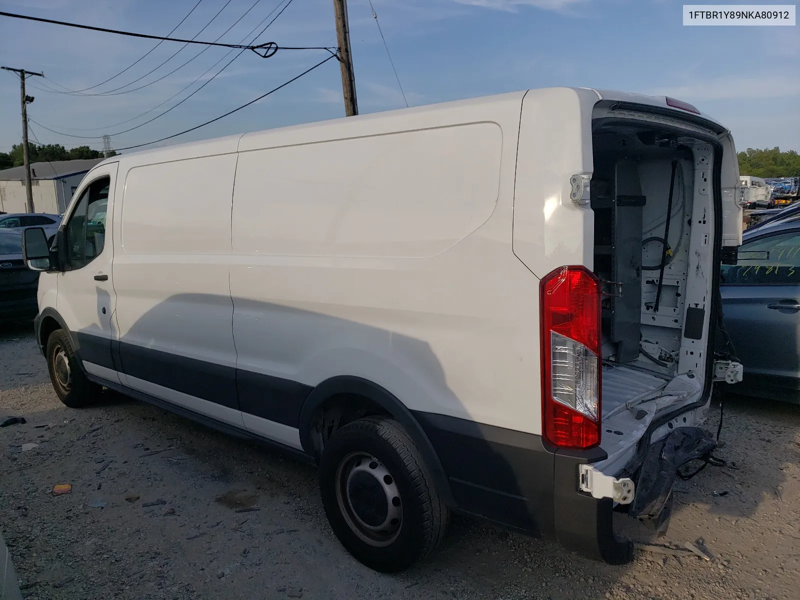 2022 Ford Transit T-250 VIN: 1FTBR1Y89NKA80912 Lot: 67095584