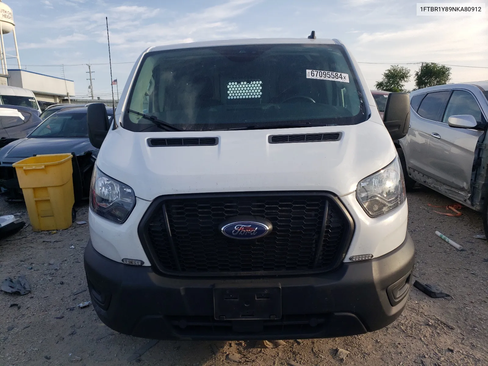 1FTBR1Y89NKA80912 2022 Ford Transit T-250