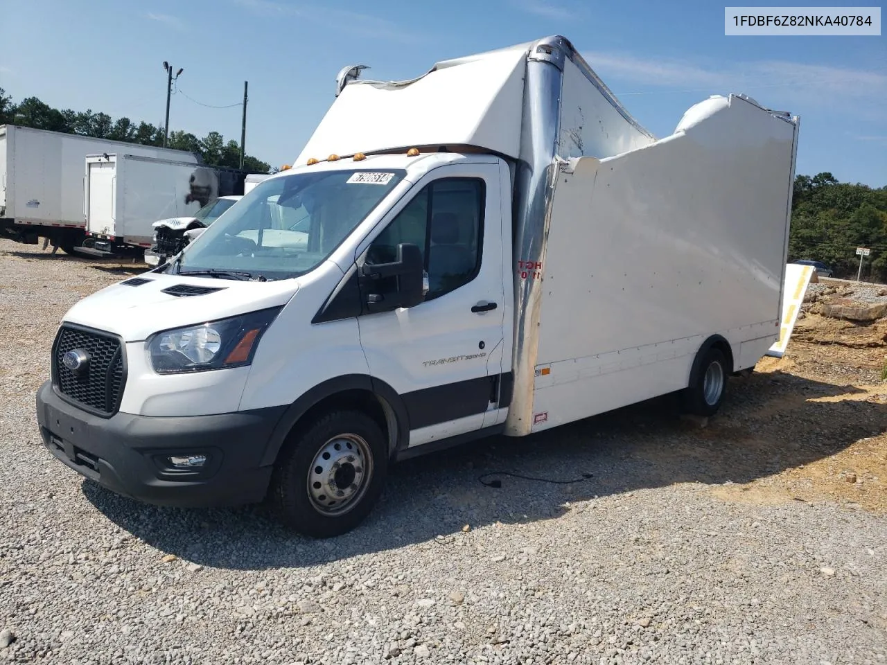 2022 Ford Transit T-350 Hd VIN: 1FDBF6Z82NKA40784 Lot: 67906514