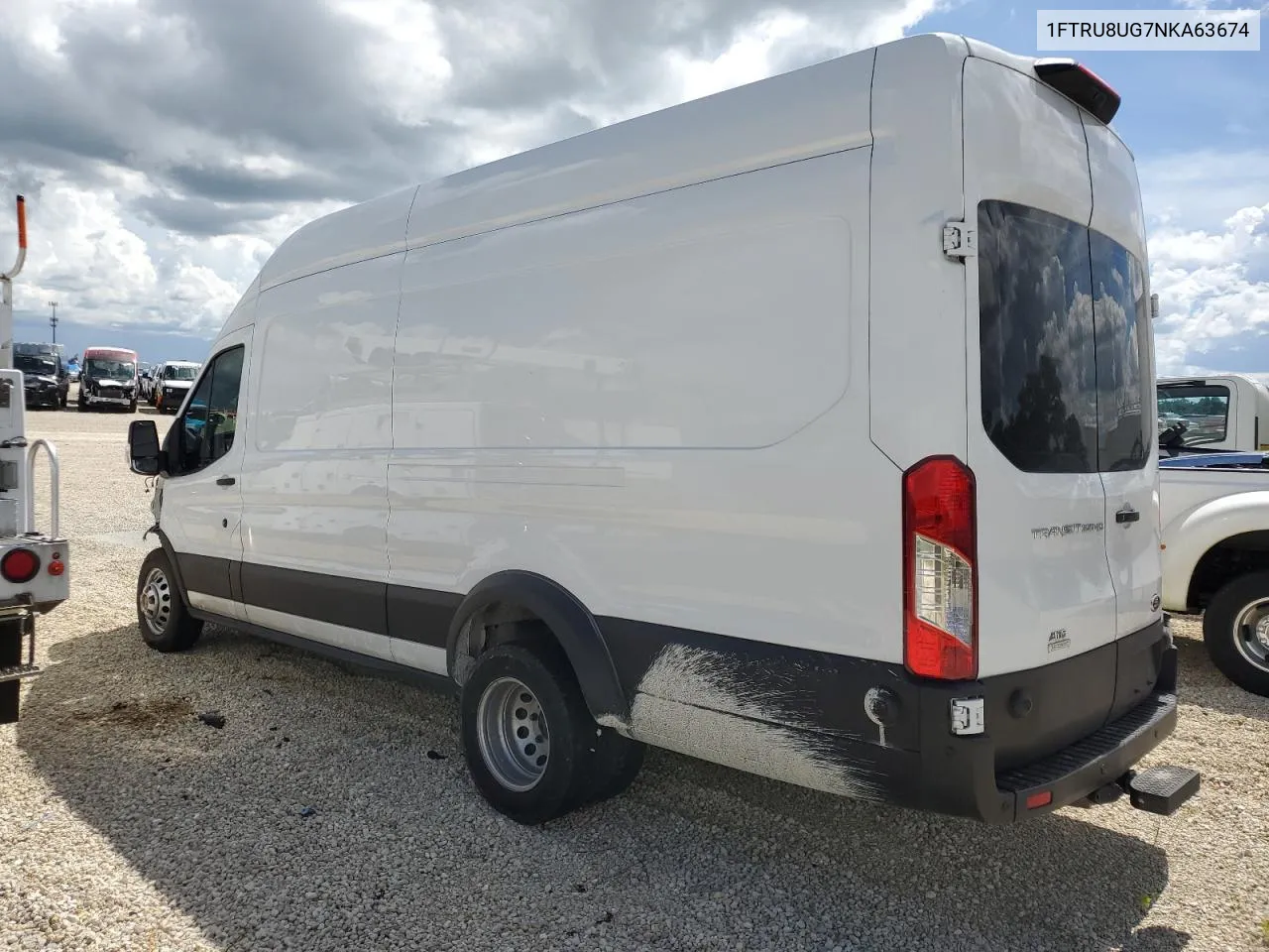 2022 Ford Transit T-350 Hd VIN: 1FTRU8UG7NKA63674 Lot: 69500754