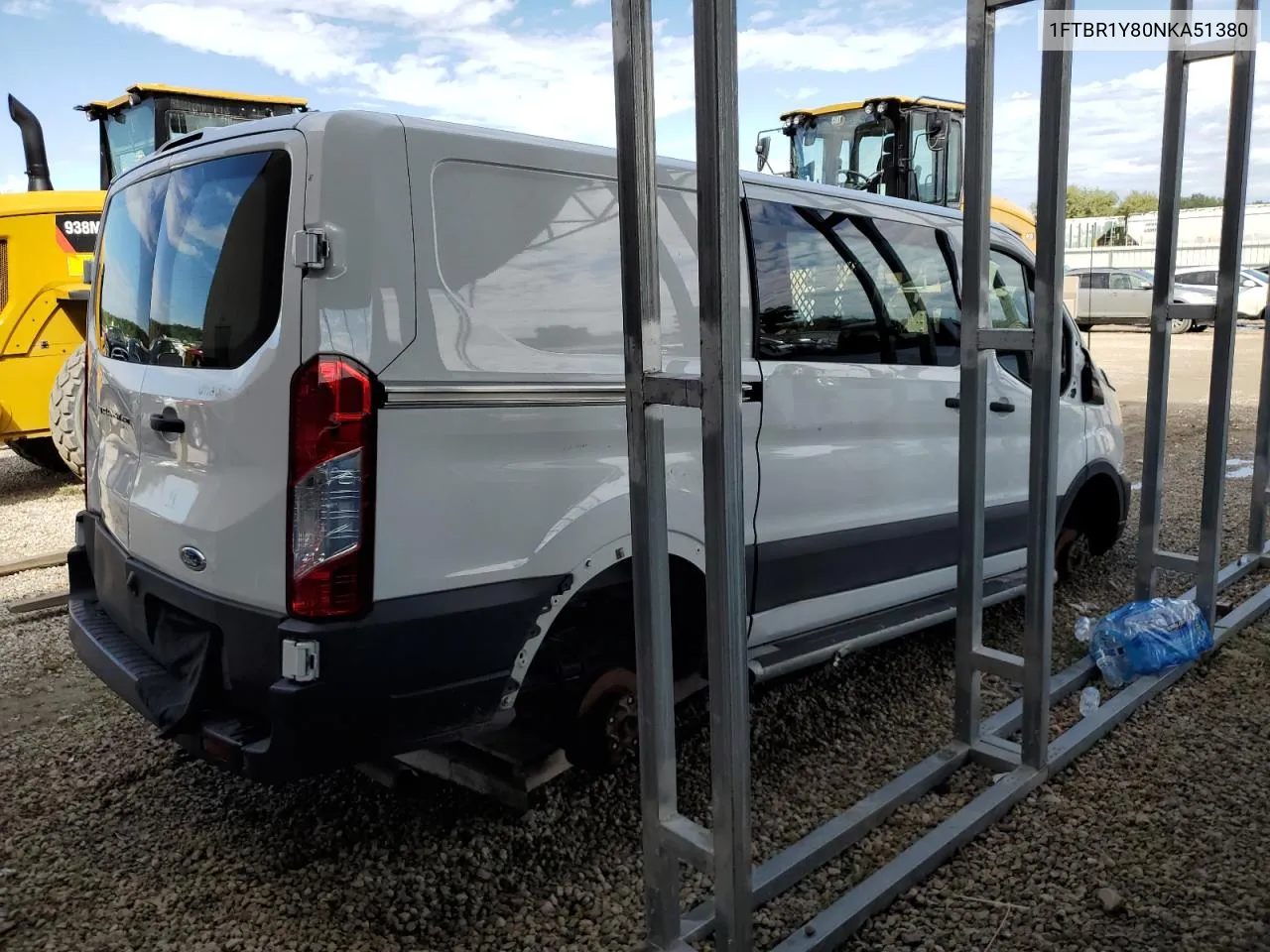 2022 Ford Transit T-250 VIN: 1FTBR1Y80NKA51380 Lot: 72744924