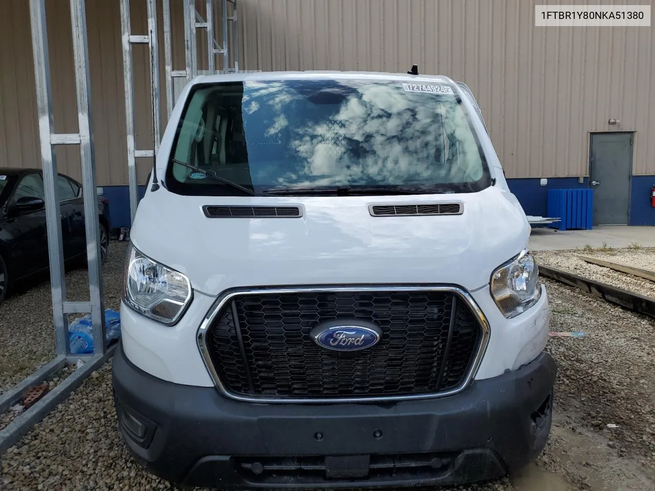 2022 Ford Transit T-250 VIN: 1FTBR1Y80NKA51380 Lot: 72744924