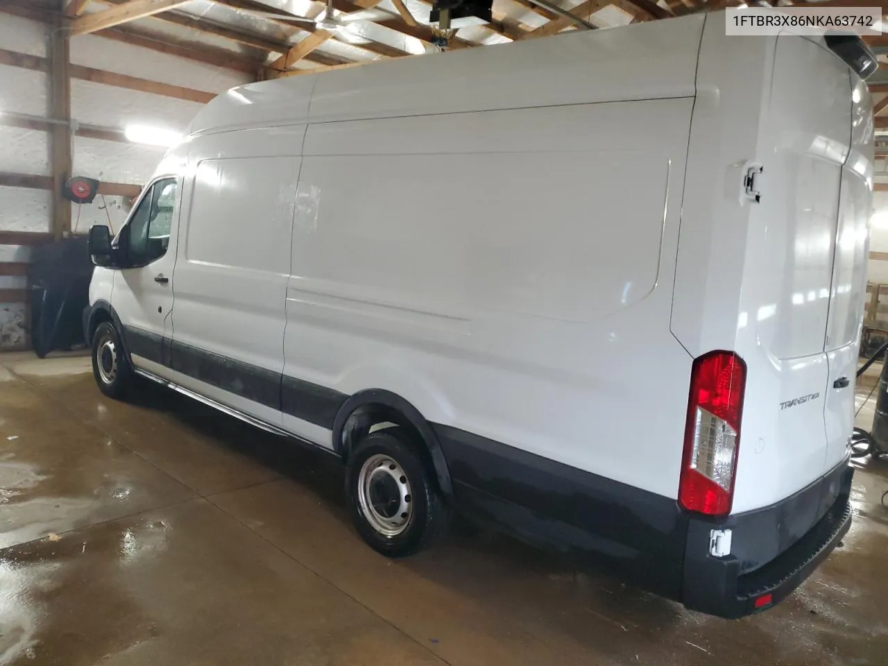 2022 Ford Transit T-250 VIN: 1FTBR3X86NKA63742 Lot: 72881384