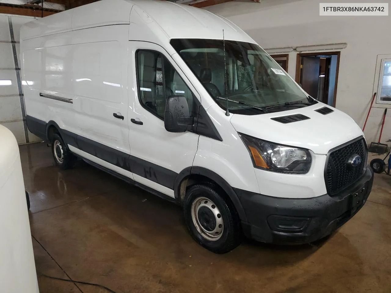 2022 Ford Transit T-250 VIN: 1FTBR3X86NKA63742 Lot: 72881384