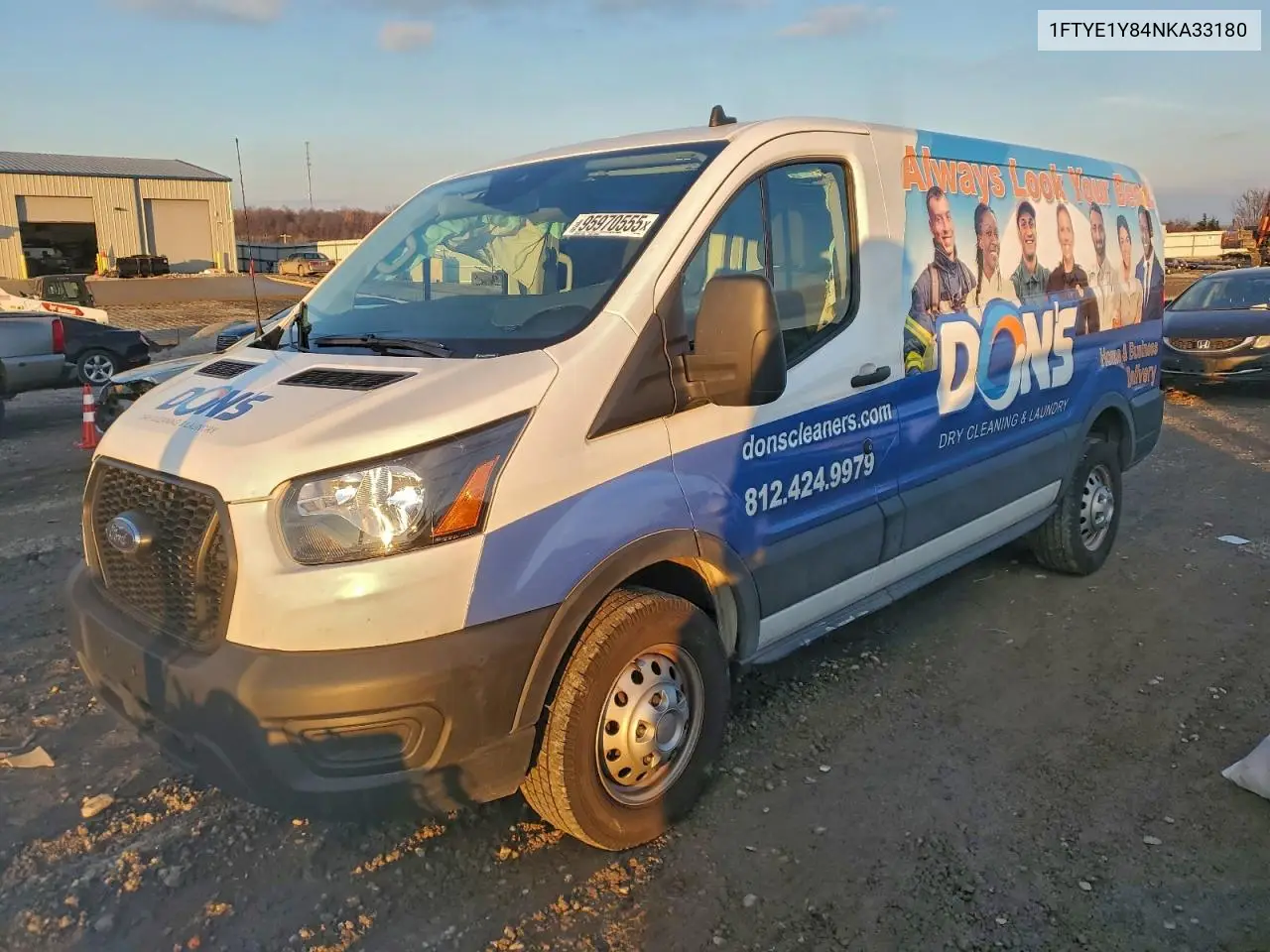 1FTYE1Y84NKA33180 2022 Ford Transit T-150