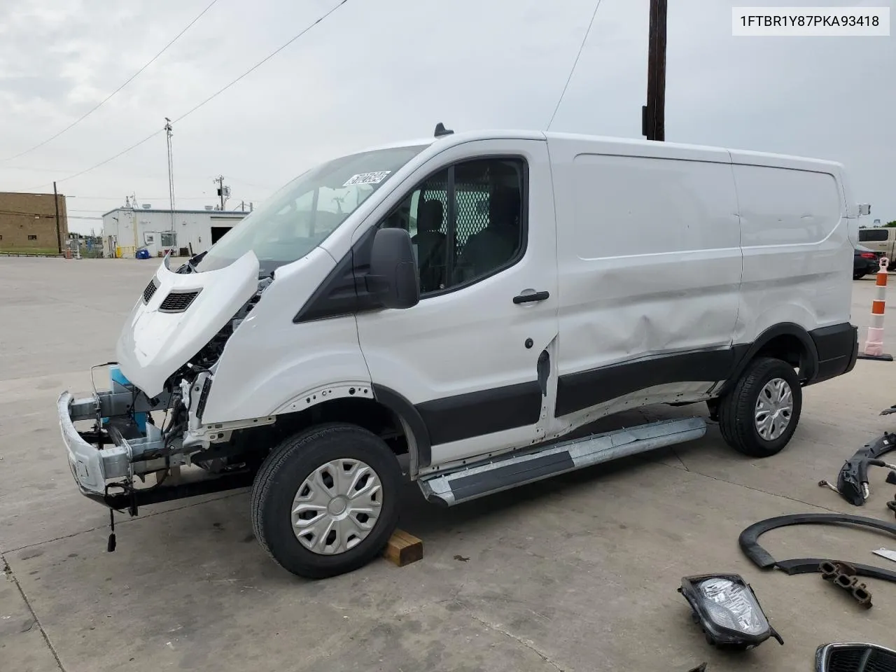 2023 Ford Transit T-250 VIN: 1FTBR1Y87PKA93418 Lot: 51021504