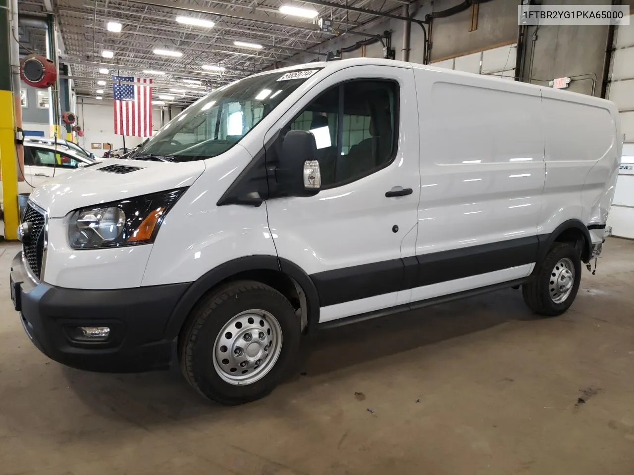 2023 Ford Transit T-250 VIN: 1FTBR2YG1PKA65000 Lot: 51053714