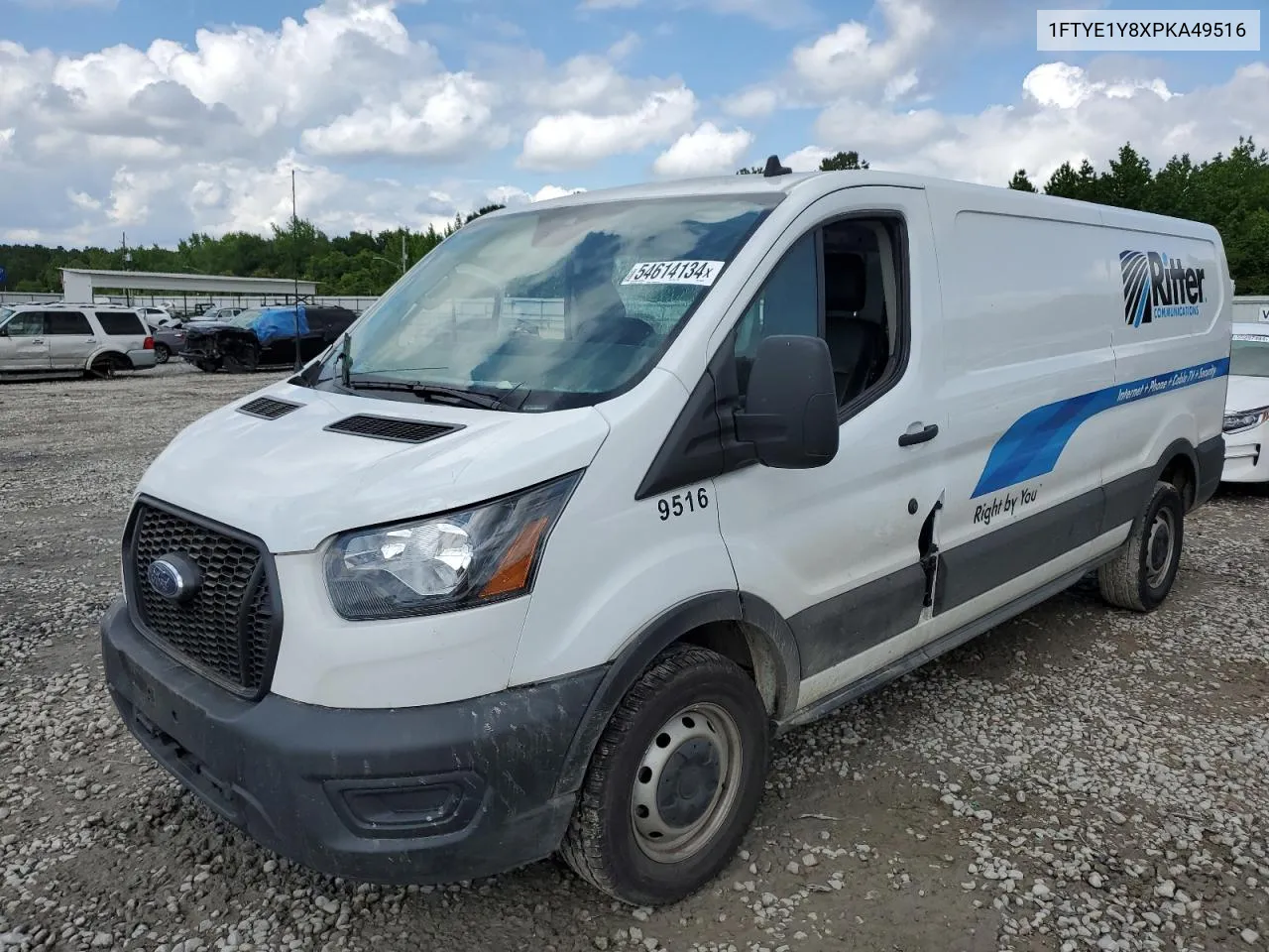 2023 Ford Transit T-150 VIN: 1FTYE1Y8XPKA49516 Lot: 54614134