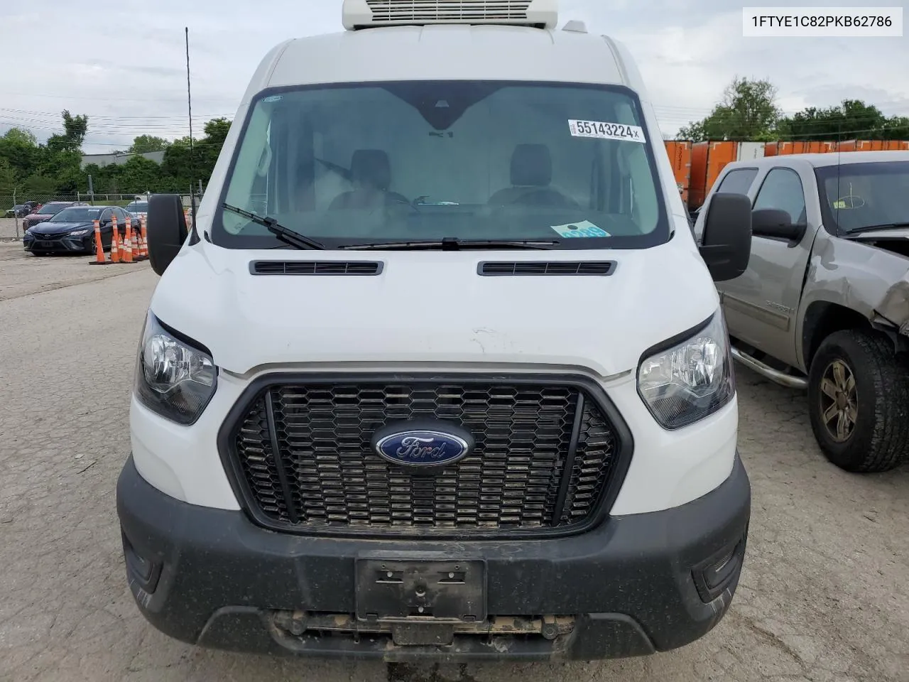 2023 Ford Transit T-150 VIN: 1FTYE1C82PKB62786 Lot: 55143224