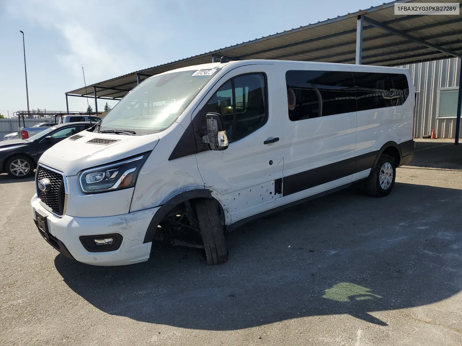 2023 Ford Transit T-350 VIN: 1FBAX2YG3PKB27289 Lot: 55543144