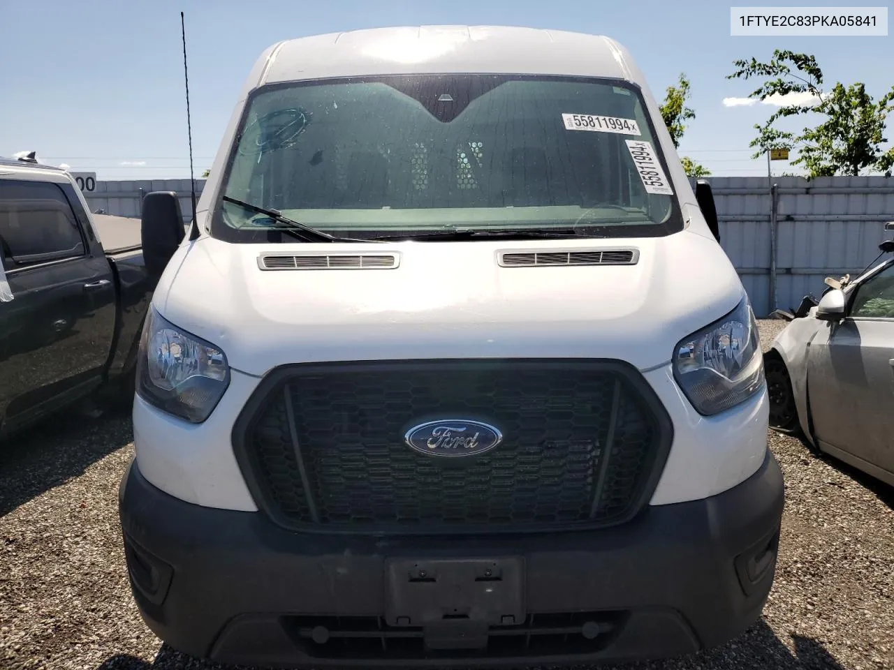 2023 Ford Transit T-150 VIN: 1FTYE2C83PKA05841 Lot: 55811994