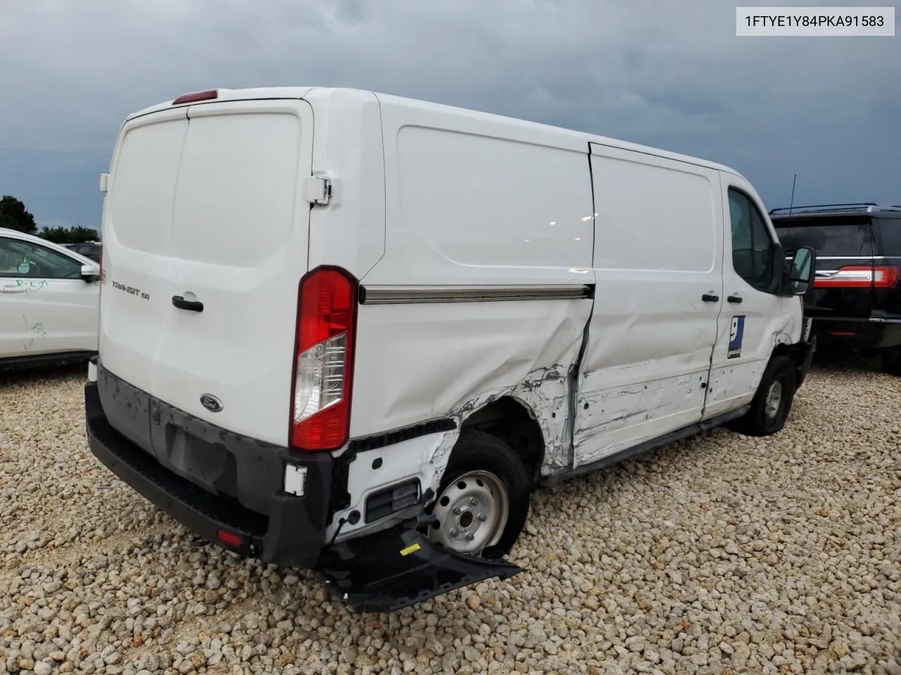 2023 Ford Transit T-150 VIN: 1FTYE1Y84PKA91583 Lot: 57227254