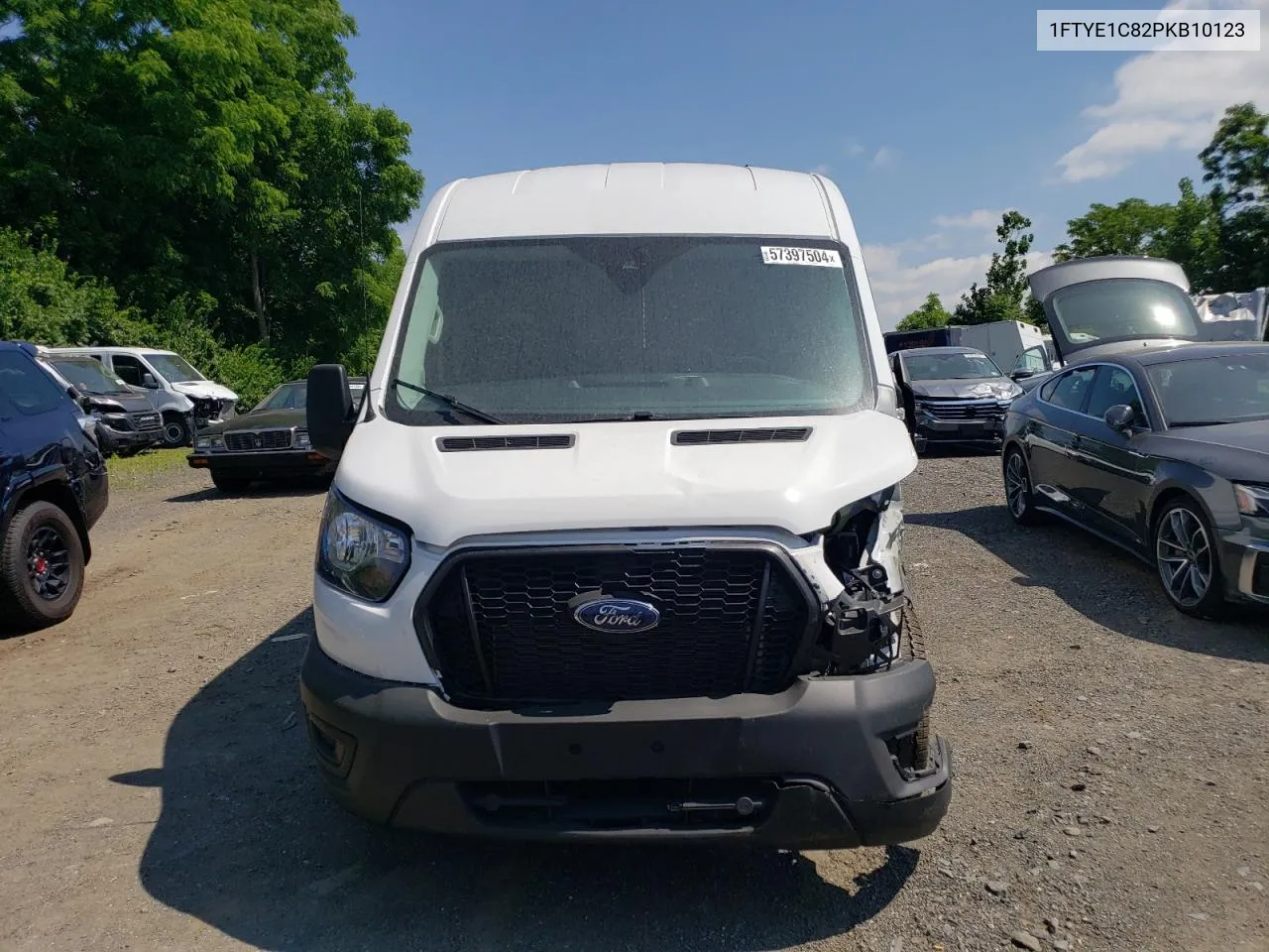 2023 Ford Transit T-150 VIN: 1FTYE1C82PKB10123 Lot: 57397504