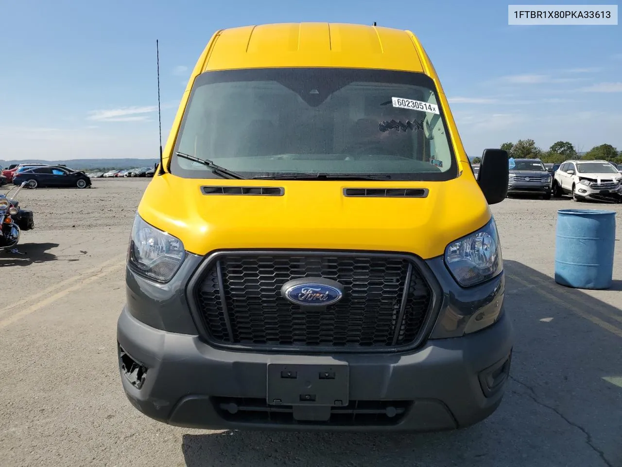 2023 Ford Transit T-250 VIN: 1FTBR1X80PKA33613 Lot: 60230514