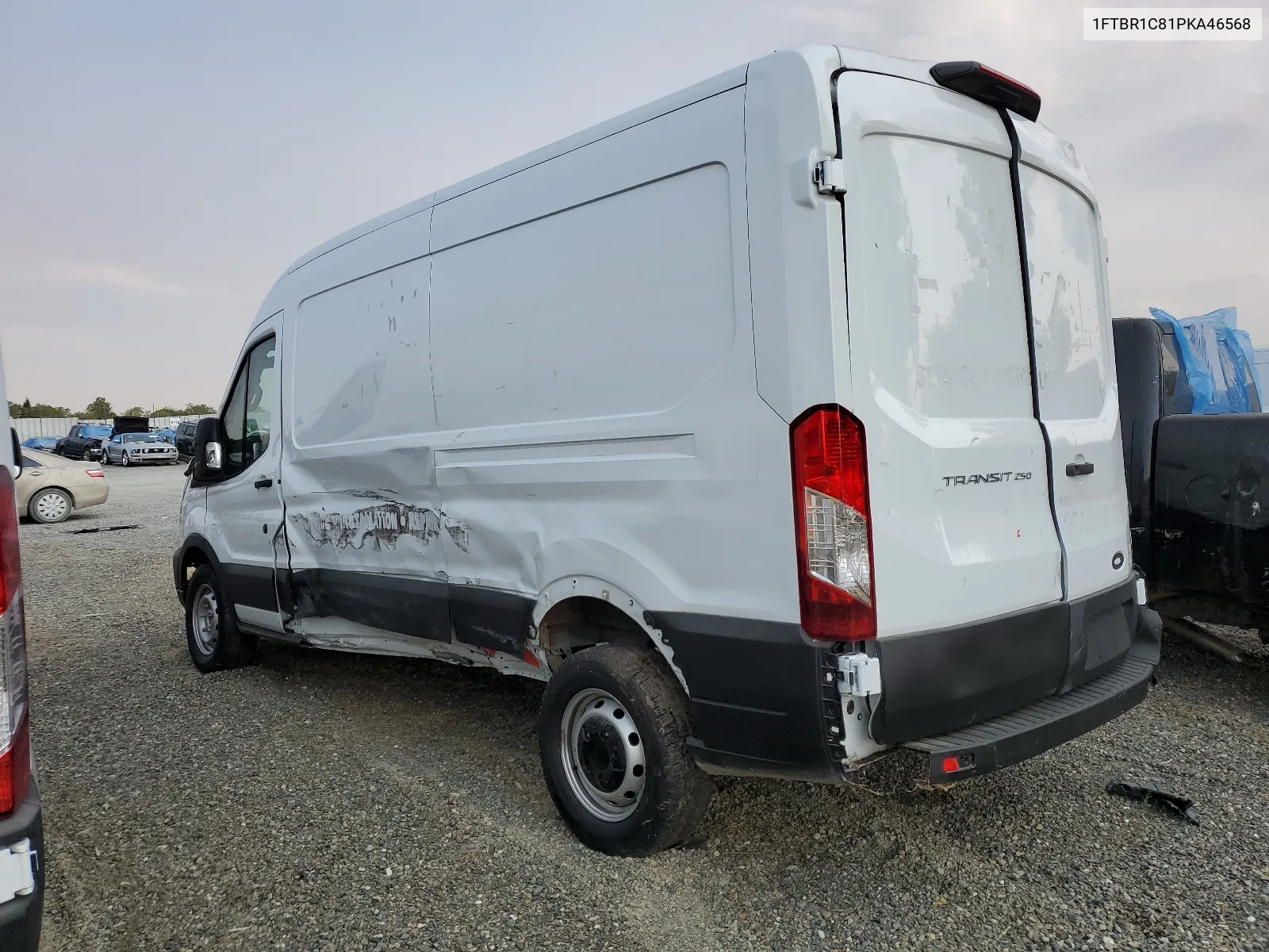 2023 Ford Transit T-250 VIN: 1FTBR1C81PKA46568 Lot: 63549674