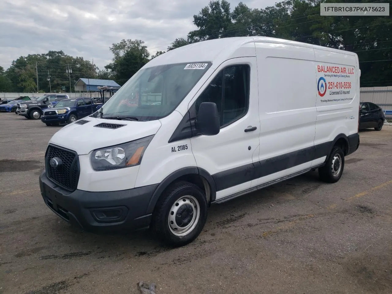 1FTBR1C87PKA75623 2023 Ford Transit T-250