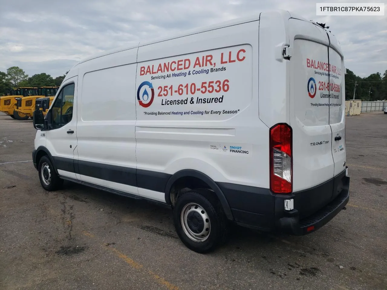 1FTBR1C87PKA75623 2023 Ford Transit T-250