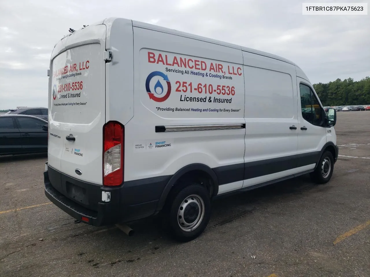 1FTBR1C87PKA75623 2023 Ford Transit T-250