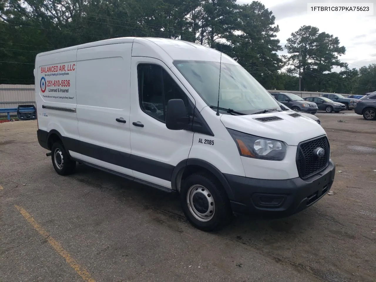 1FTBR1C87PKA75623 2023 Ford Transit T-250